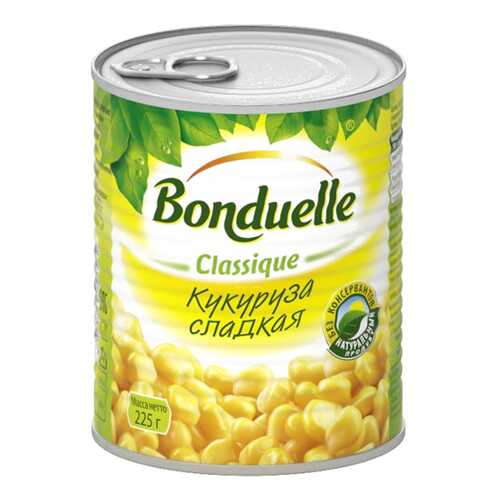 Кукуруза Bonduelle сладкая в зернах консервированная 225 г в Билла