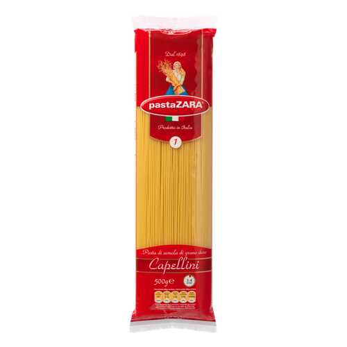 Макаронные изделия Capellini PastaZara 500 г в Билла