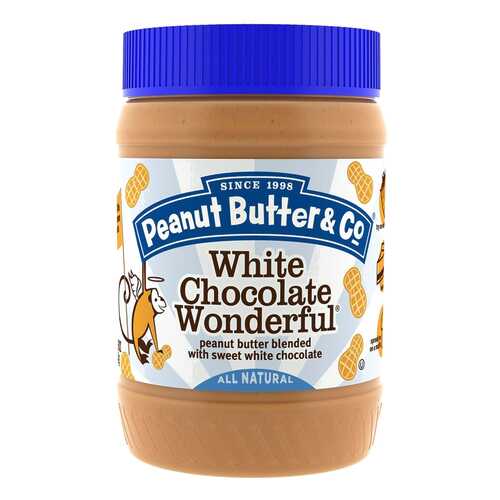 Арахисовая паста Peanut Butter&Co 454 г White Chocolate Wonder шоколад в Билла