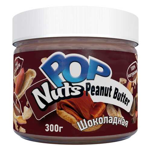 Арахисовая паста POP Nuts Peanut Butter Шоколадная, 300 г в Билла