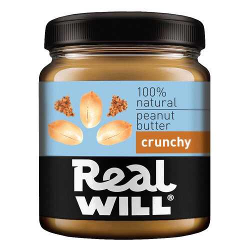 Real Will Peanut butter хрустящая 500 г в Билла