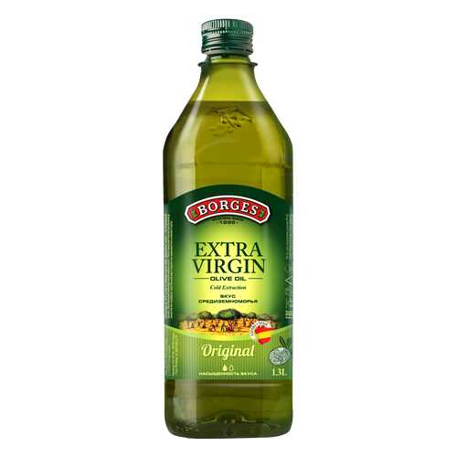 Масло оливковое нерафинированное Borges extra virgin original 1.3 л в Билла