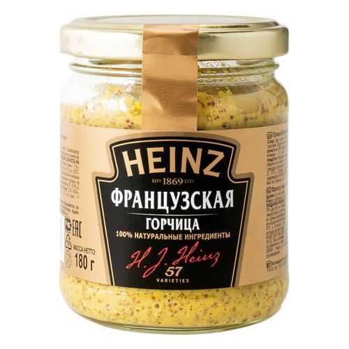 Горчица Heinz французская 180 г в Билла