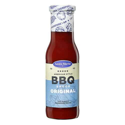 Соус Santa Maria BBQ оригинальный для гриля и шашлыка 355г Нидерланды в Билла