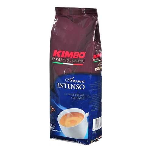 Кофе Kimbo aroma intenso насыщенный зерно 500 г в Билла