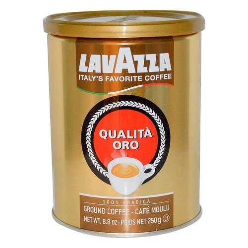 Кофе Lavazza Qualita Oro молотый в жестяной банке 250 г в Билла