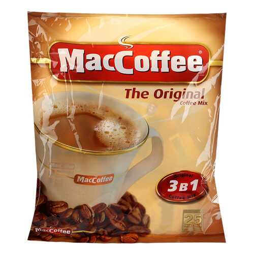 Кофе MacCoffee растворимый 3в1 20 г 25 штук в Билла