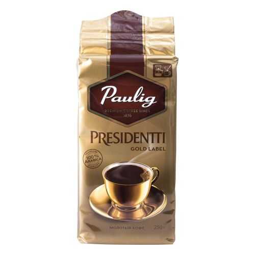 Кофе молотый Paulig presidentti gold label 250 г в Билла