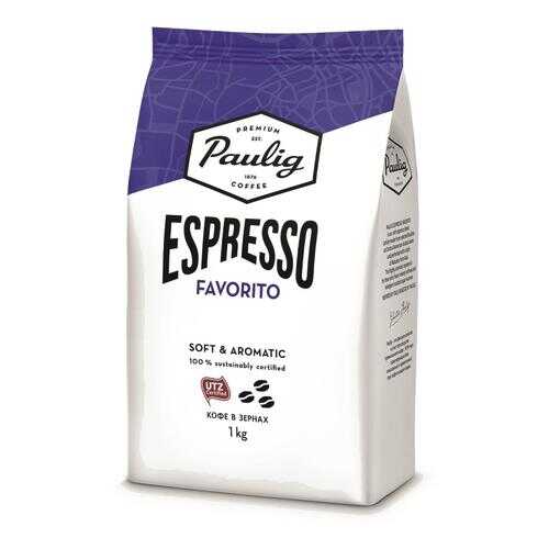 Кофе Paulig espresso favorito в зернах 1 кг в Билла