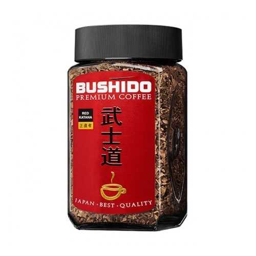 Кофе растворимый Bushido рэд катана 50 г в Билла