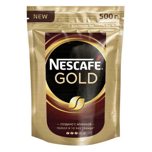 Кофе растворимый Nescafe gold кофе растворимый пакет 500 г в Билла