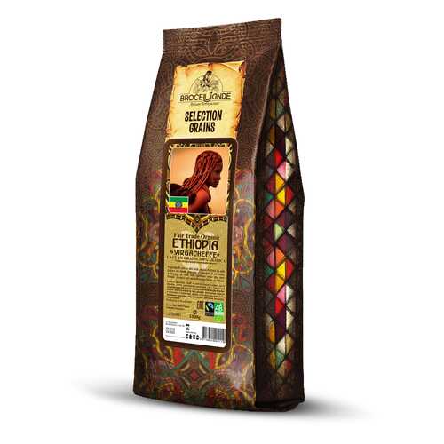 Кофе в зернах Broceliande Ethiopia yirgacheffe броселианд Эфиопия иргачиф 1 кг в Билла