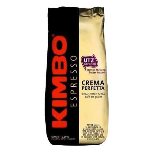 Кофе в зернах Kimbo crema perfetta 1 кг в Билла