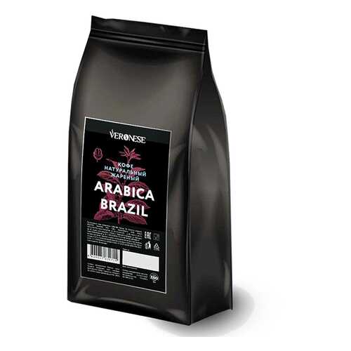 Кофе в зернах Veronese Arabica Brazil 50% арабика 50% робуста 1000 г в Билла