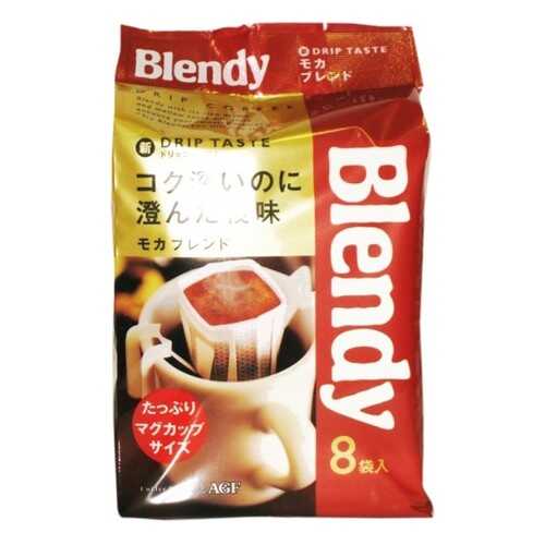 Кофе японский AGF Blendy Mocha молотый дрип-пакеты 8 штук 56 г в Билла