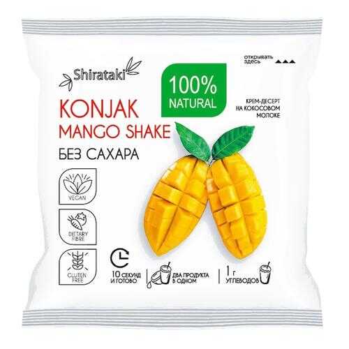 Десерт без сахара Konjak mango shake 20 шт по 15 г в Билла