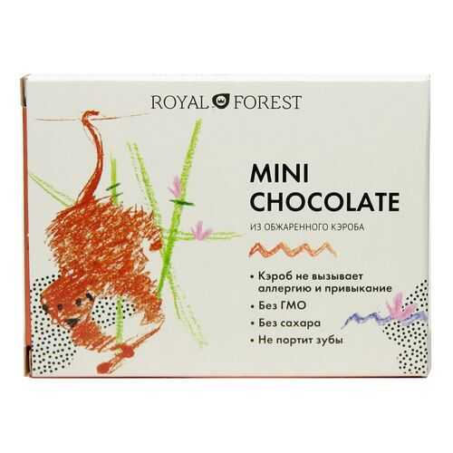 Шоколад Royal Forest из обжаренного кэроба 30г в Билла