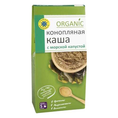 Каша конопляная Компас здоровья organic с морской капустой 250 г в Билла