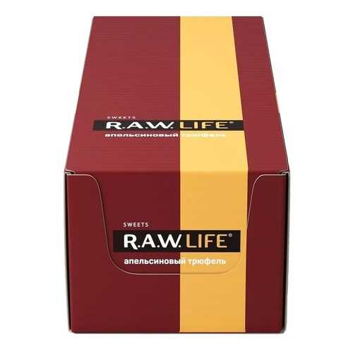 R.A.W. Life Sweets Конфеты (коробка 20шт) (Апельсиновый трюфель) в Билла