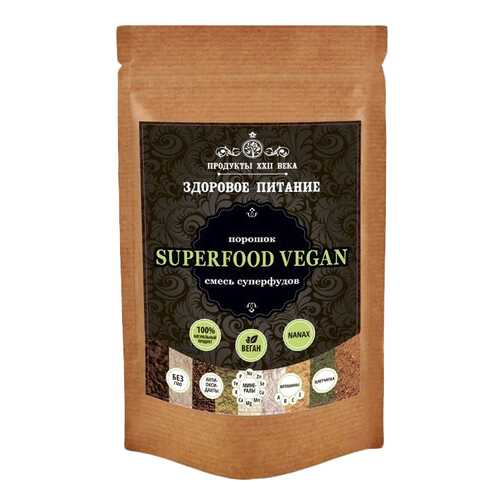 Смесь суперфудов Продукты XXII века Nanax Superfood Vegan порошок 200 г в Билла