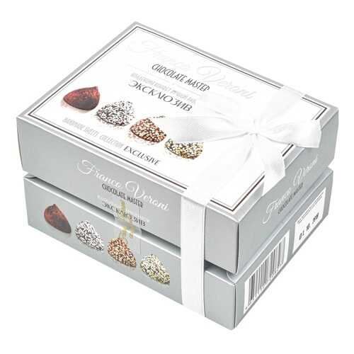 Коллекция шоколадных конфет Франко Верони эксклюзив сундучок серебристый 125 г в Билла