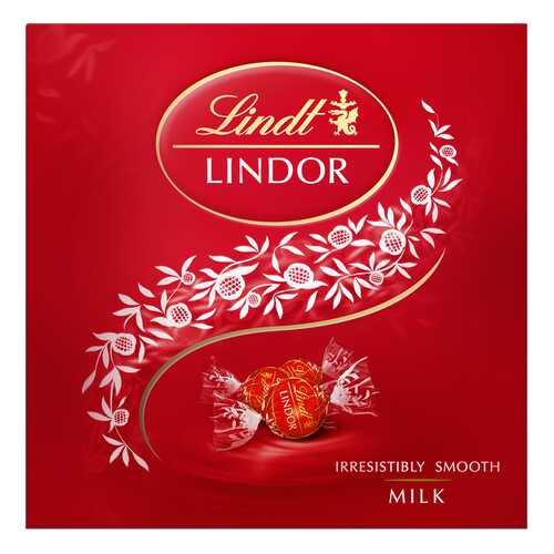 Конфеты Lindt lindor из молочного шоколада 125 г в Билла