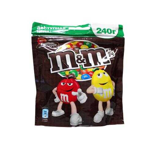 M&M`s конфеты Шоколадный 240 гр 3 упаковки в Билла