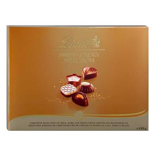 Набор шоколадных конфет Lindt Swiss Luxury ассорти 195 г в Билла