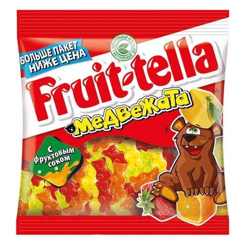 Мармелад Fruit-tella медвежата жевательный с натуральным фруктовым соком 150 г в Билла