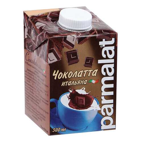 Коктейль Parmalat cioccolata Italiana молочно-шоколадный 1.9% 0.5 л в Билла