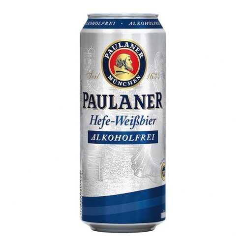 Пиво безалкогольное Paulaner Hefe 0.5 л в банке в Билла
