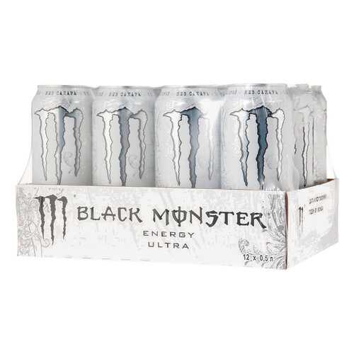 Энергетический напиток Black Monster Energy Ultra 12 шт 449 мл в Билла