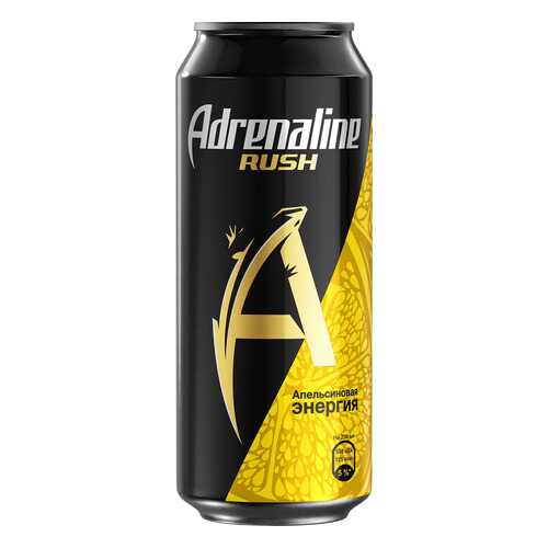 Напиток Adrenaline Juicy энергетический Апельсиновая энергия 449мл в Билла