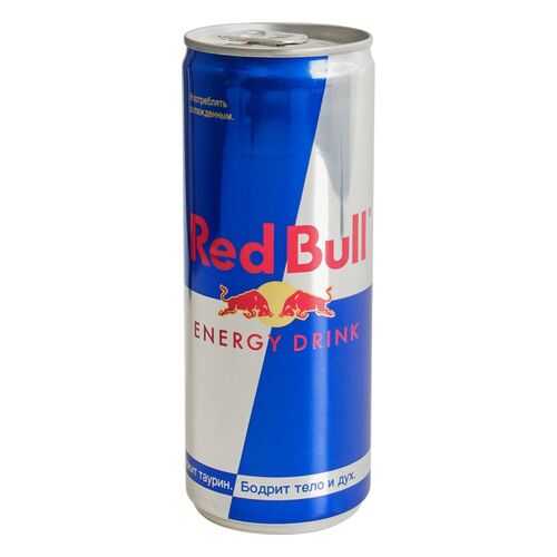 Напиток энергетический Red Bull жестяная банка 0.25 л в Билла