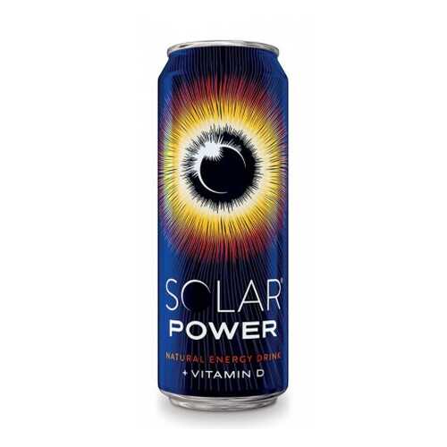 Напиток Solar power Brain boost энергетический газированный 0.45 л в Билла