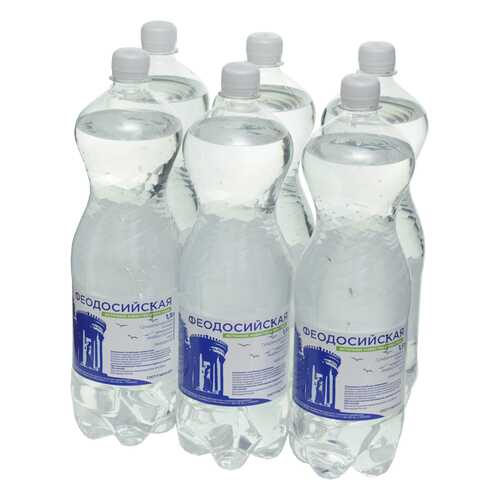 Вода минеральная природная лечебно-столовая Феодосийская пластик 1.5 л 6 штук в Билла