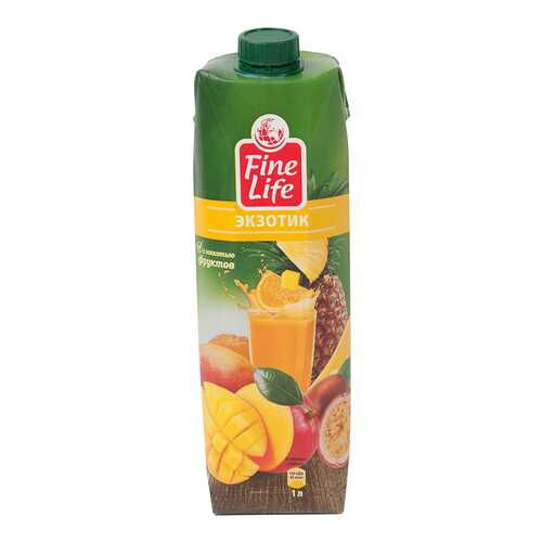 Нектар Fine Life экзотик с мякотью фруктов 1 л в Билла